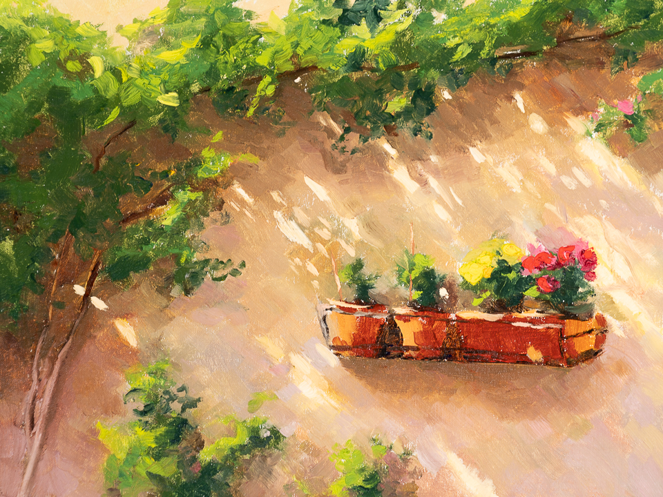 Little Garden on a Hot Day