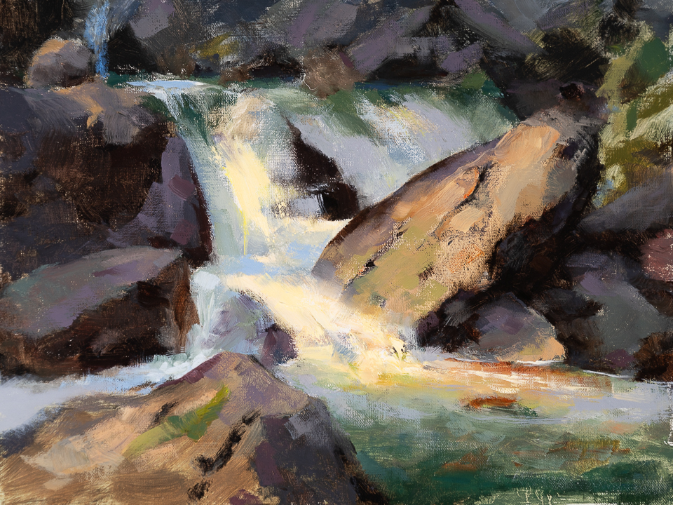 Rushing Waterfall