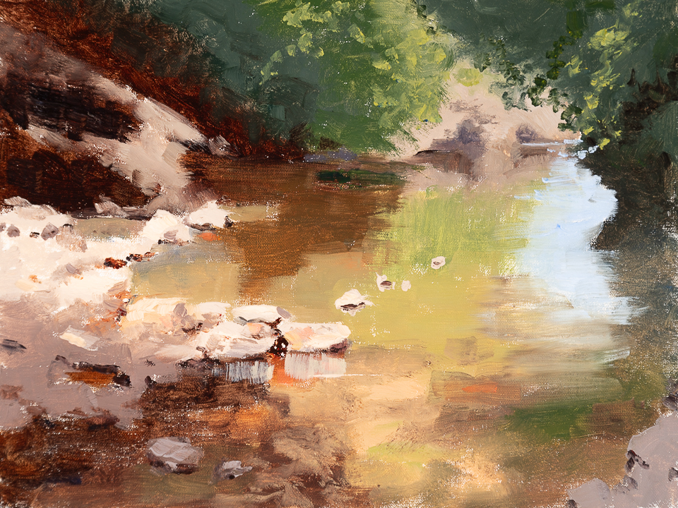 In a Shade on a Hot Day